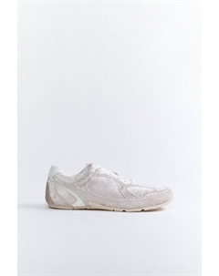 Кроссовки бархатные с атласными лентами Befree