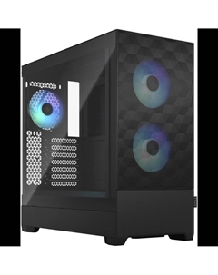 Компьютерный корпус Fractal Design PoP Air RGB Black TG черный без БП ATX 3x120mm 2xUSB3.0 audio bott PSU Fractal design