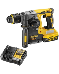 Аккумуляторный перфоратор DCH273P1, 18 В, 2.1 Дж, 4600 уд/мин, с АКБ 5 Ач и ЗУ (DCH273P1N-XJ) Dewalt