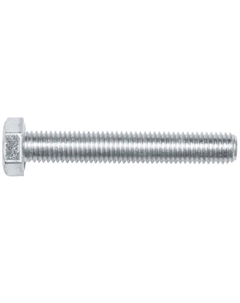 Болт SMC1-74587-50, М10х20 мм, шестигранный, цинк, класс прочности 8.8, DIN 933, 50 шт. в картонной упаковке Starfix