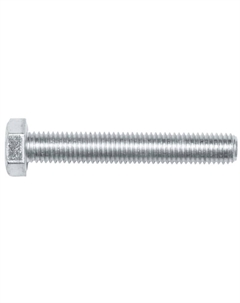 Болт SMC1-17473-50, М10х20 мм, шестигранный, цинк, класс прочности 5.8, DIN 933, 50 шт. в картонной упаковке Starfix