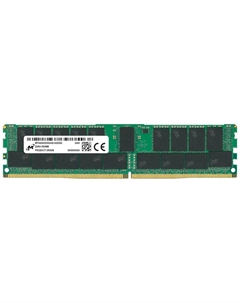Память DDR4 RDIMM 32Gb, 3200MHz, CL22, 1.2V, Dual Rank, ECC Reg, (MTA36ASF4G72PZ-3G2) Micron