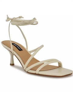 Женские босоножки Hendy Strappy Lace Up Dress Sandals, слоновая кость/кремовый Nine west