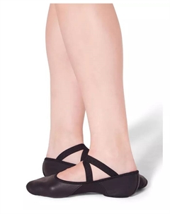 Балетки Hanami из кожи, черный Capezio