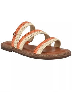 Женские сандалии-слипоны Brelyn из рафии, оранжевый Tommy hilfiger