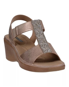 Женские босоножки Elissa на платформе с декоративными элементами, черный Gc shoes