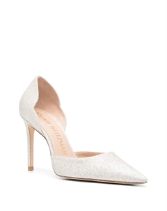 Туфли Stuart Scallop D'Orsay 100, нейтральный Stuart weitzman