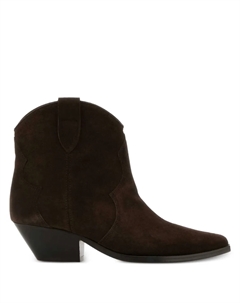 Ботильоны Dewina из замши, черный Isabel marant