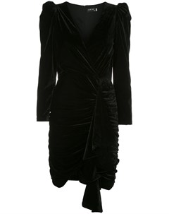 Iorane бархатное платье мини s черный Iorane