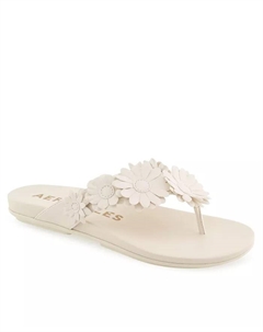 Женские сандалии-вьетнамки Farrah с круглым носком, белый Aerosoles