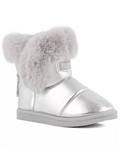 Женские зимние ботинки Kreed Metallic, серебряный Juicy couture