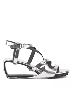 Женские кроссовки Mobius Sia Mid, серебряный United nude