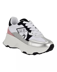 Женские модные кроссовки Calebb на массивной платформе, серый Guess