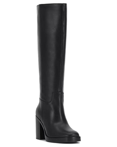 Женские ботинки Gibi до колена на платформе с широким голенищем, черный Vince camuto