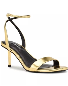 Женские босоножки на шпильке Anny с ремешком на щиколотке, золотой Nine west