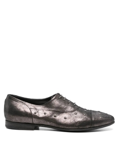 Туфли дерби металлик, серый Pantanetti