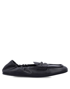 Лоферы с эластичными вставками, черный Miu miu