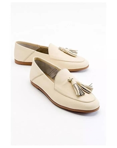 Мокасины Mona с кисточками из мягкой кожи, коричневый/бежевый Forever & always shoes