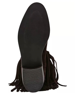 Женские байкерские сапоги до колена Spur с бахромой, коричневый Steve madden