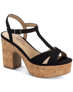 Джиллиен Платформа Туфли-сабо на высоком каблуке, белый Wild pair