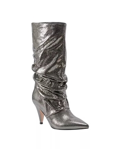 Женские сапоги-чулки Kailee с острым носом и драпировкой, серый Marc fisher