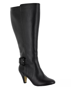 Ботинки Troy II Wide Calf Tall Dress, черный Bella vita