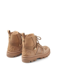 Ботинки Normandy на шнуровке, нейтральный цвет Jimmy choo