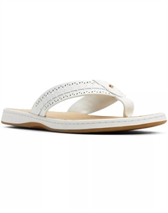 Женские шлепанцы Sea Fish, коричневый/бежевый Sperry