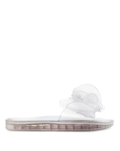 Шлепанцы с цветочным декором из коллаборации с Melissa, нейтральный цвет Y / project