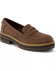 Женские лоферы Cara на массивной подошве, коричневый Toms