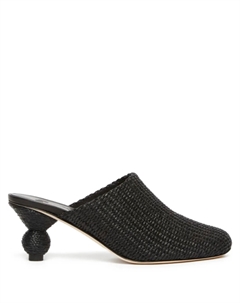 Плетеные мюли, черный Weekend max mara