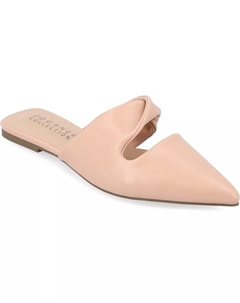 Женские мюли Enniss с вырезом Twist и заостренным носком, розовый Journee collection