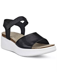 Женские сандалии Flowt на пробковой платформе, мультиколор Ecco