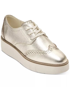 Женские оксфорды Grand City на платформе, золотой Cole haan