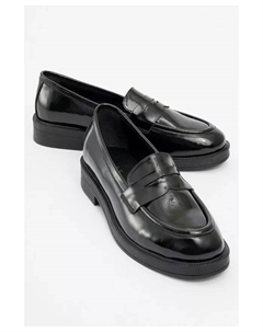 Лоферы Bree Platform Penny Leather Loafer (Women), черный Forever & always shoes