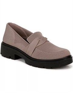 Женские мокасины Muse Bow на утяжеленной подошве, с бантом, моющиеся, коричневый Lifestride