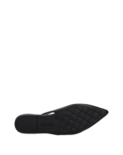 Балетки с открытым носком и открытой пяткой, черный Marc o'polo