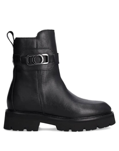 Кожаные ботинки с пряжкой, черный Marc o'polo