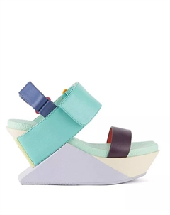 Женские сандалии Delta Wedge, фиолетовый United nude