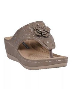 Женские босоножки Cora на платформе с цветочным декором, золотой Gc shoes