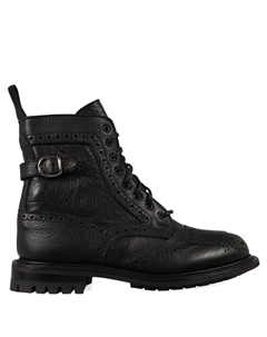 Ботинки-броги с пряжками и ремешками, черный Trickers