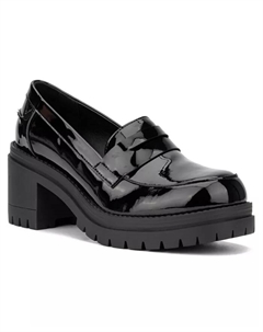 Женские лоферы Penni на массивной подошве, черный New york & company