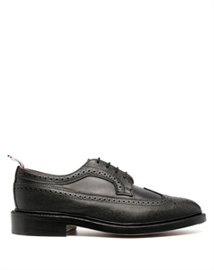 Броги Longwing из зернистой кожи, черный Thom browne