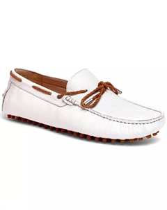 Мокасины Mesa Slip-On Driver, белый Carlos by carlos santana