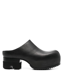 Мюли 55mm Ballast mules, черный Rick owens