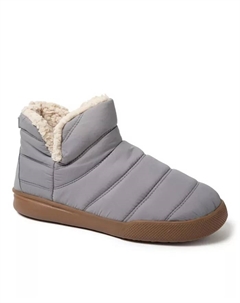 Мужские утепленные домашние/уличные сапоги Bryant из нейлона, серый Dearfoams