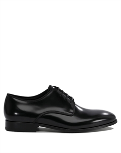 Туфли дерби из кожи на шнуровке, черный Fabi