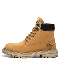Мужские ботинки Cahhrrn X Martin Boot Men Beige Chint