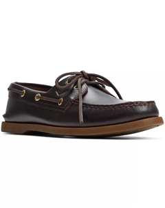 Мужские классические оригинальные лодочные туфли с 2 отверстиями Authentic Original 2-Eye Boat Shoe, коричневый Sperry