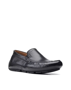 Мужские классические лоферы Markman Plain Drivers, черный Clarks